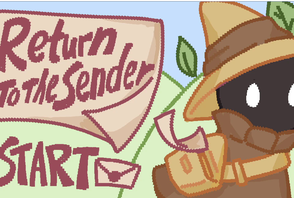 Return to the Sender, a game made at a past event