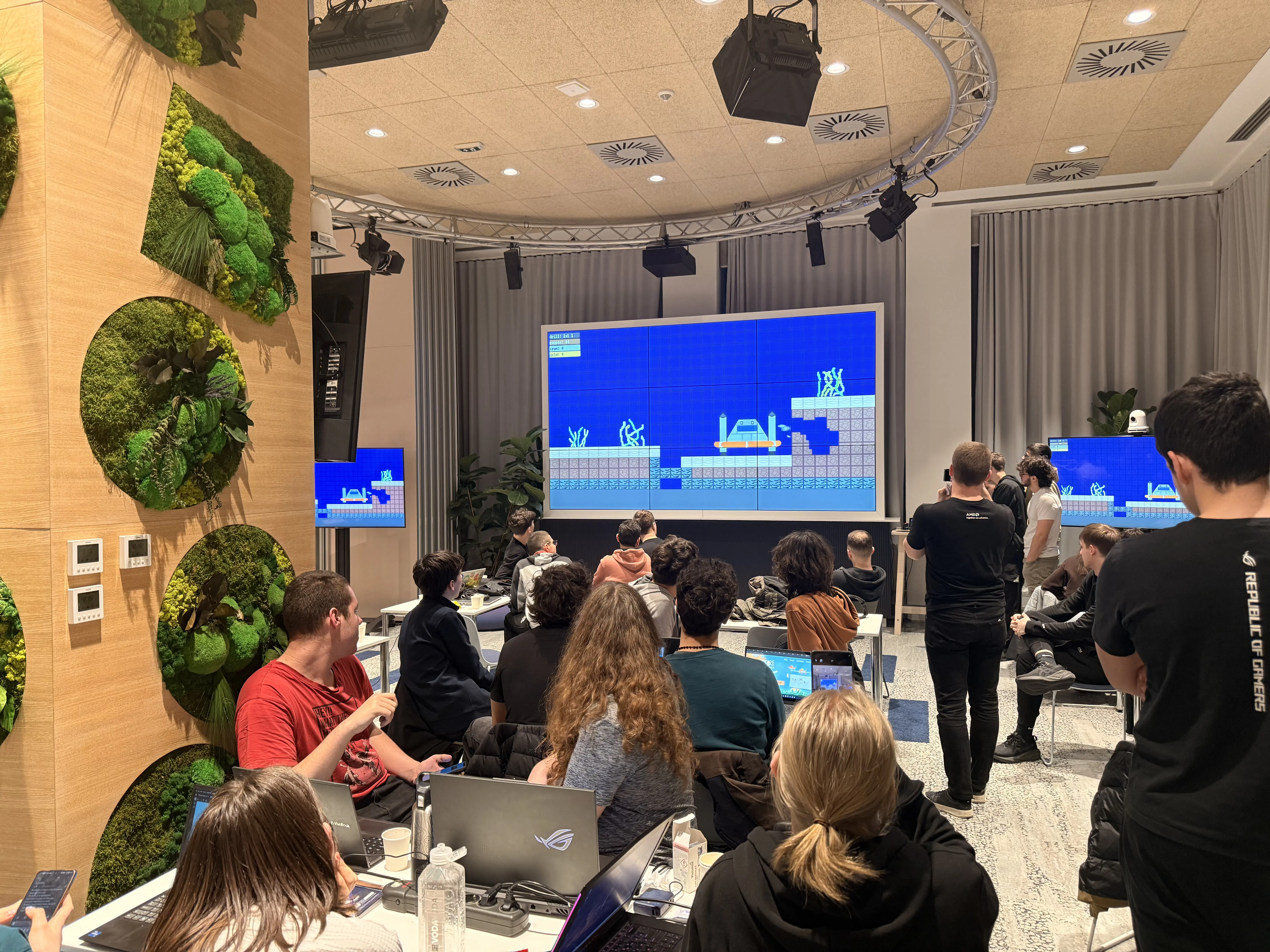 A workshop being run for attendees